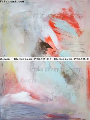File tranh Buc Tranh Son Dau Ve Tay Truu Tuong 611 (gốc) phong cách tối giản