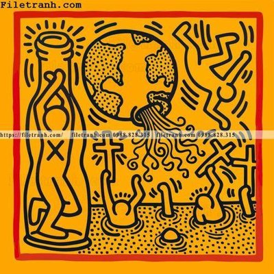 File gốc Buc Tranh Truu Tuong Nghe Thuat Pop 100 (PNG) nền trong suốt