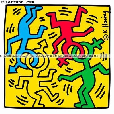 File tranh PSD Buc Tranh Truu Tuong Nghe Thuat Pop 109 chất lượng cao