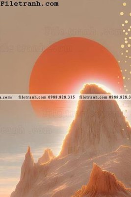 File tranh Buc Tranh Truu Tuong Phong Cach Morandi 117 (bản gốc) in lụa 3D