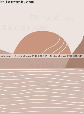 Tải file Buc Tranh Truu Tuong Phong Cach Morandi 121 (ảnh gốc) in gạch men