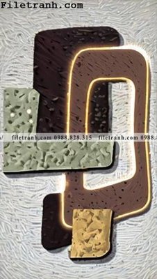 Download file tranh Buc Tranh Truu Tuong Sang Trong Anh Sang Hien Dai 101 (file gốc PSD)