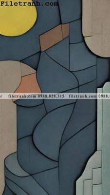 File gốc Buc Tranh Truu Tuong Sang Trong Anh Sang Hien Dai 110 cho in ấn và thiết kế