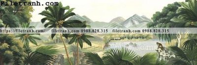 File ảnh Buc tuong nen hong hac rung nhiet doi Bac Au 131 (gốc) cho trang trí nội thất