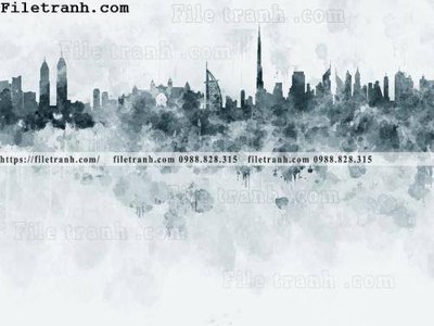 Download file gốc Buc tuong nen hong hac rung nhiet doi Bac Au 135 (in lụa) tranh 3D