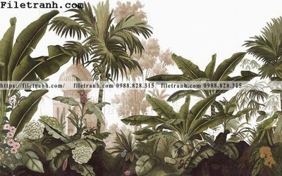 Tải về hình ảnh gốc Buc tuong nen hong hac rung nhiet doi Bac Au 151 sắc nét