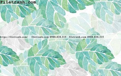 File tranh gốc Buc tuong nen hong hac rung nhiet doi Bac Au 154 (bản quyền) Filetranh.com