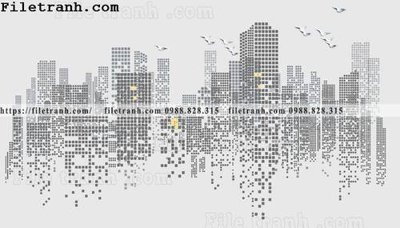 File in mica Buc tuong nen hong hac rung nhiet doi Bac Au 195 (ảnh gốc) đẹp