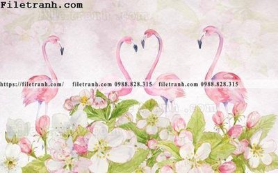 File gốc Buc tuong nen hong hac rung nhiet doi Bac Au 201 (in mica) làm bảng hiệu