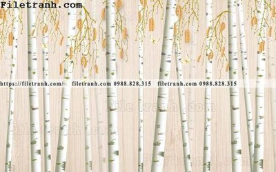 Download file Buc tuong nen hong hac rung nhiet doi Bac Au 202 (gốc) in mica đèn LED