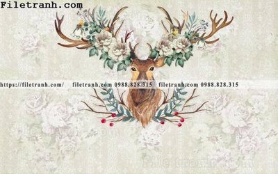 File ảnh Buc tuong nen hong hac rung nhiet doi Bac Au 212 (gốc) trang trí khách sạn