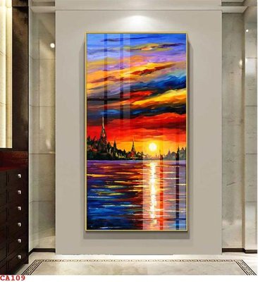 File tranh File tranh sơn dầu châu âu CA109 (ảnh gốc) độ nét vượt trội