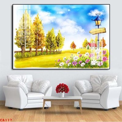 File gốc File tranh sơn dầu châu âu CA117 (AI/EPS) cho in ấn