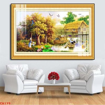 Tải file File tranh sơn dầu châu âu CA139 (gốc) chủ đề tâm linh