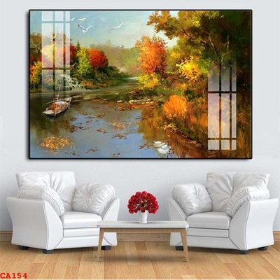 File gốc File tranh sơn dầu châu âu CA154 (chuẩn màu) cho in offset