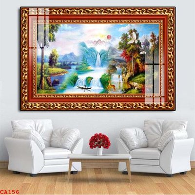 Cung cấp file tranh gốc File tranh sơn dầu châu âu CA156 độc quyền