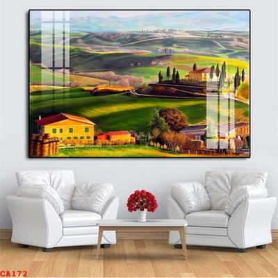 File tranh File tranh sơn dầu châu âu CA172 (ảnh gốc) in trần 3D