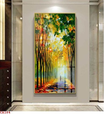 File PSD File tranh sơn dầu châu âu CA184 (gốc) cho designer