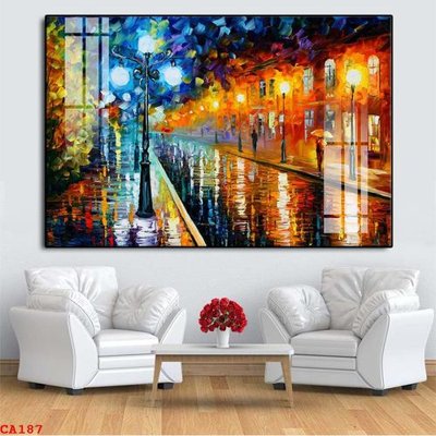 Download file gốc File tranh sơn dầu châu âu CA187 (in lụa) tranh 3D