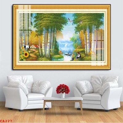 Tải file PSD File tranh sơn dầu châu âu CA227 (nguyên layer) để in