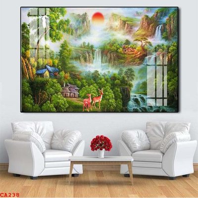 File PSD File tranh sơn dầu châu âu CA238 (bản gốc) chất lượng nhất