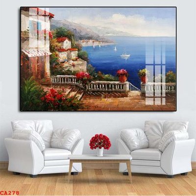 File tranh File tranh sơn dầu châu âu CA278 (gốc) chủ đề động vật