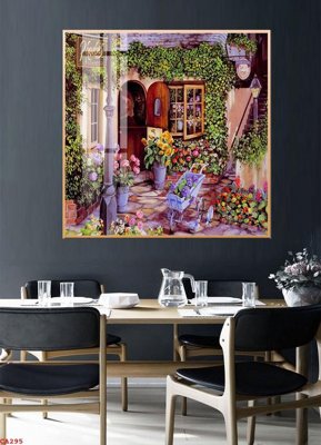 File gốc File tranh sơn dầu châu âu CA295 (in 3D) nghệ thuật