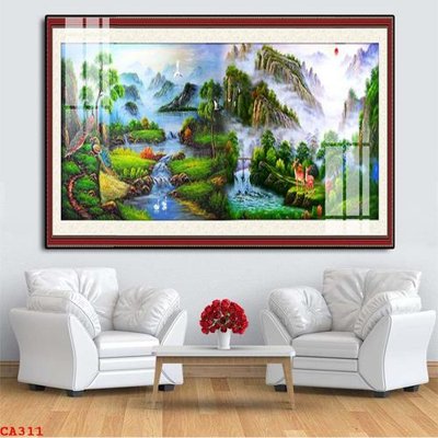 File tranh File tranh sơn dầu châu âu CA311 (ảnh gốc) sắc nét hoàn hảo