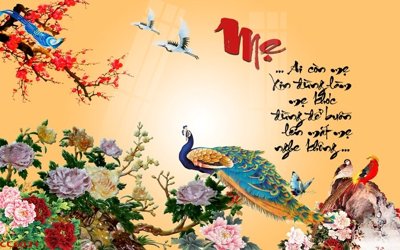 File tranh File gốc tranh chim công CC6031 (gốc) chủ đề thiên nhiên