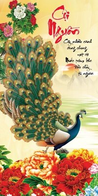 File tranh File gốc tranh chim công CC6082 (ảnh gốc) độ nét vượt trội