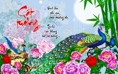 File PSD in ấn File gốc tranh chim công CC6185 (chất lượng cao)