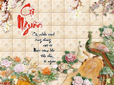 Cung cấp file tranh gốc File gốc tranh chim công CC6335 độc quyền