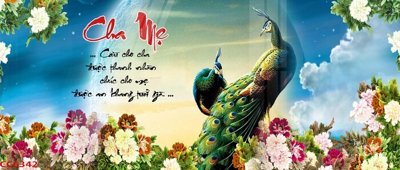 File ảnh File gốc tranh chim công CC6342 (gốc) in biển hiệu