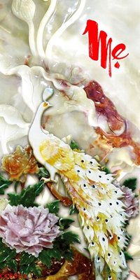 File gốc File gốc tranh chim công CC6553 (thiết kế) cho in ấn