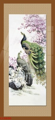 Tải xuống file tranh gốc File gốc tranh chim công CC6600 (PSD/TIFF)