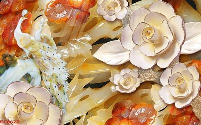 File gốc File gốc tranh chim công CC6622 (PNG) trong suốt (transparent)