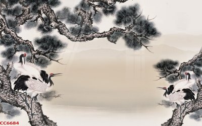 Download file gốc File gốc tranh chim công CC6684 (độ nét cao)