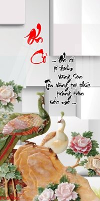 File gốc File gốc tranh chim công CC6702 (bản quyền) cho in ấn