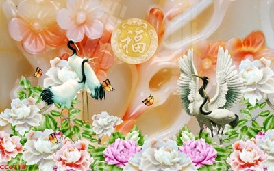 File tranh gốc File gốc tranh chim công CC6718 (bản quyền) Filetranh.com