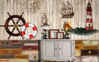 File ảnh File tranh dán tường cà phê nhà hàng CF8085 (gốc) in quảng cáo ngoài trời