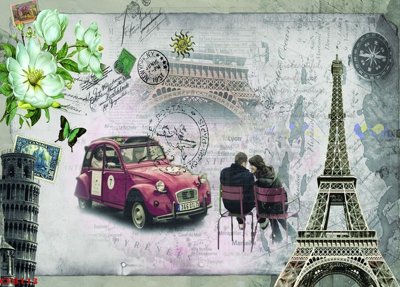 File gốc File tranh dán tường cà phê nhà hàng CF8113 (in lụa) tranh phong thủy