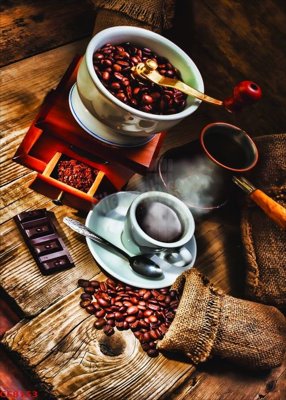 Tải file File tranh dán tường cà phê nhà hàng CF8153 (gốc) làm file quảng cáo