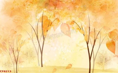 Tải file gốc in lụa File tranh dán tường cà phê nhà hàng CF8213 siêu nét