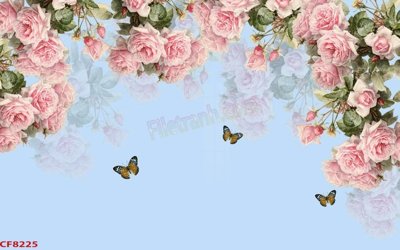 File tranh File tranh dán tường cà phê nhà hàng CF8225 (gốc) phong cách tối giản