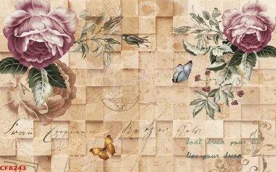 File tranh File tranh dán tường cà phê nhà hàng CF8243 (ảnh gốc) không bị mờ