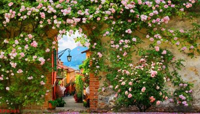 File tranh File tranh dán tường cà phê nhà hàng CF8301 (gốc) chủ đề con người