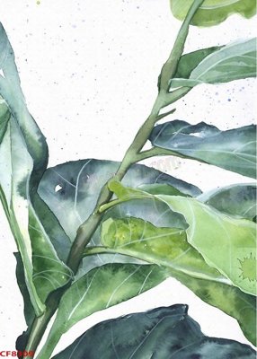 Download file gốc File tranh dán tường cà phê nhà hàng CF8309 (in lụa) cao cấp