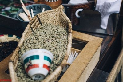 File gốc in ấn File tranh dán tường cà phê nhà hàng CF8424 chuẩn màu CMYK