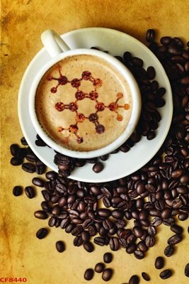 File tranh in mica File tranh dán tường cà phê nhà hàng CF8440 (độ phân giải cao)