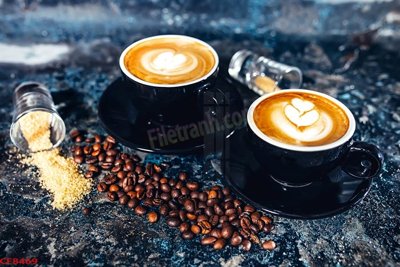 Tệp tin gốc File tranh dán tường cà phê nhà hàng CF8469 (dùng cho in) File tranh dán tường cà phê nhà hàng CF8469